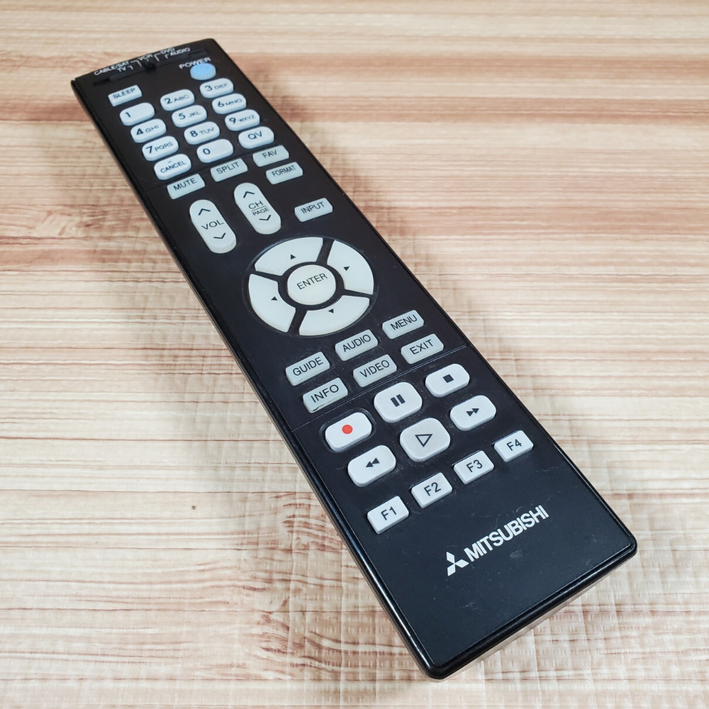 Mitsubishi TV Cable VCR DVD Remote Control 3331RA1-00/290P137A10 TESTED